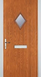 Oak Diamond Composite Front Door